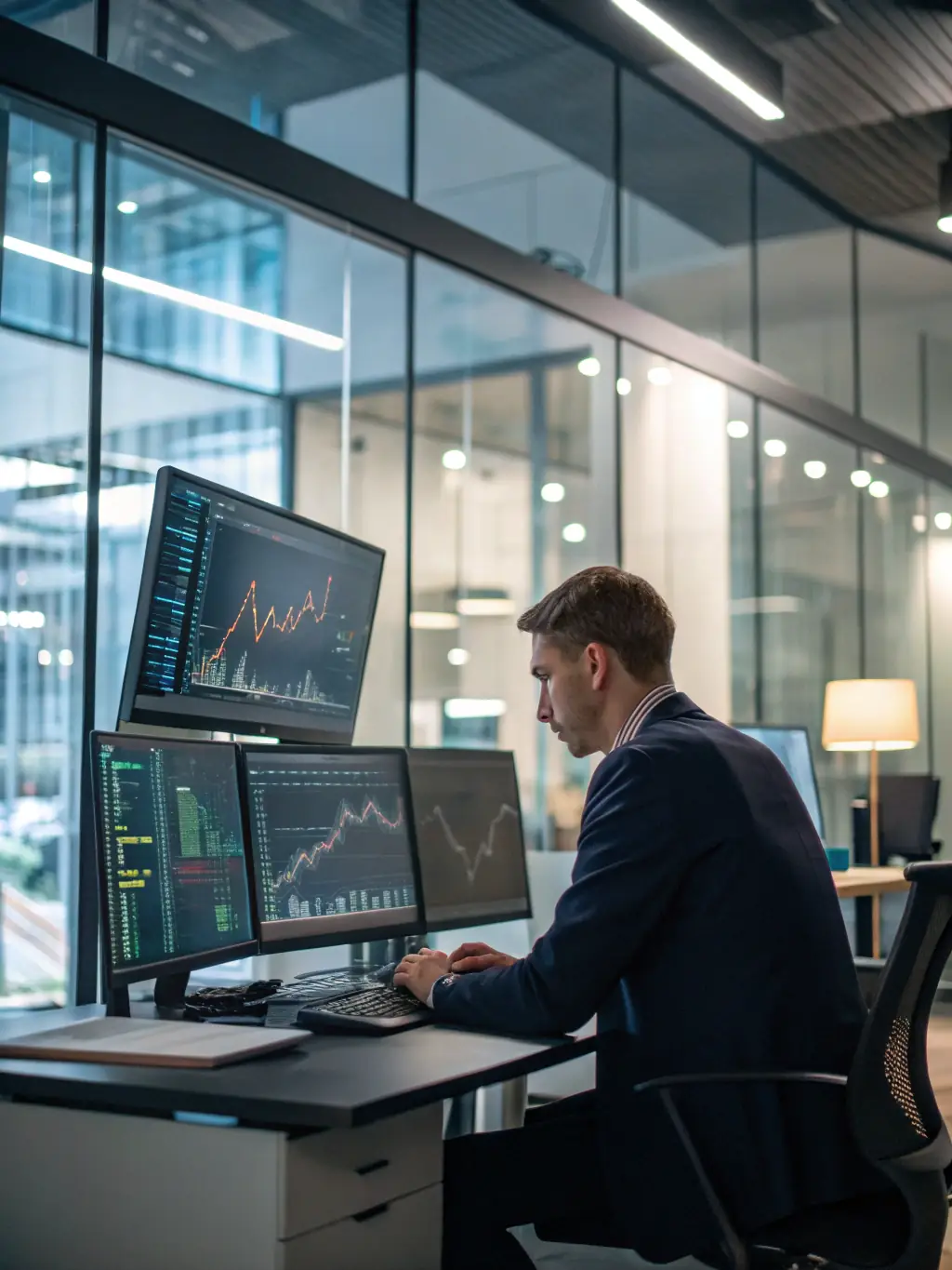 A visual representation of a transparent trading process, showing clear communication channels, accessible research reports, and open dialogue between analysts and investors.