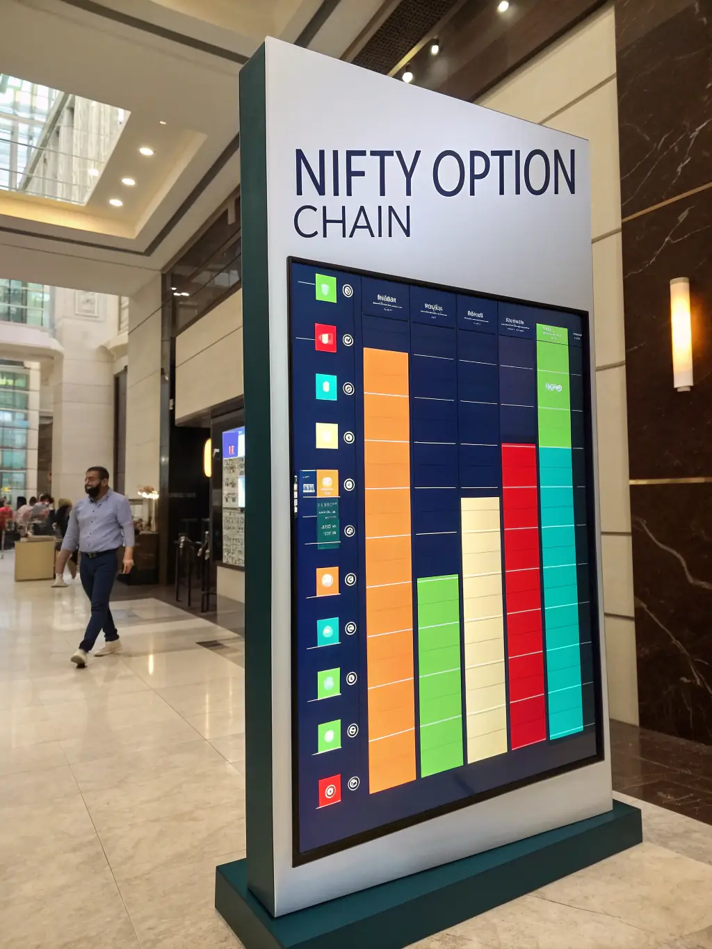 A dynamic chart showing intraday price movements of Bank Nifty, with annotations indicating key support and resistance levels.